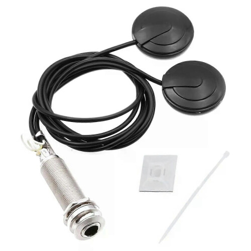 Gitarr pickuper Akustisk elektrisk piezoomvandlare Mikrofonkontakt för gitarr violin Ukulele mandolin