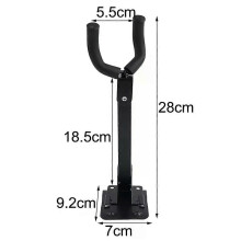 Soporte de pared para guitarra, ajustable, giratorio, universal, para guitarra eléctrica