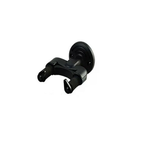 Supporto da parete per chitarra elettrica/acustica/mandolino/ukulele (nero) 2