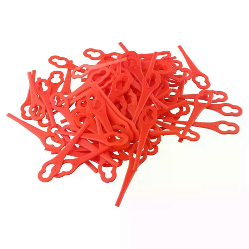 High Quality Plastic Blade Grass Trimmer 100PCS/Pack 2002706 Accessories FE220 For Ferrex Aldi FAR 20-1 2