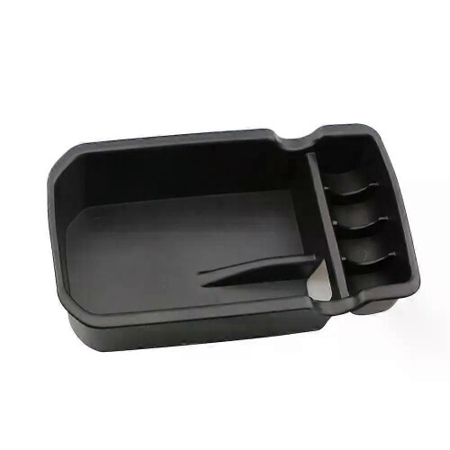 Interior Armrest Storage Box Holder Container Glove Organizer for Jeep Compass Car Accessory ABS Black 2