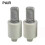 High Quality Slow Down Hinge Toilet Lid 2 Pcs Black Mute Buffer Plastic Replacement Toilet Lid Fixing 1