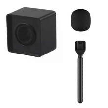 Intervjumikrofon handhållen adapter för Rode Wireless Go/Goii/DJI Mic/Relacart/Trådlös sändare