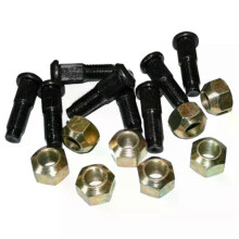 Holdwell Set van 8 wielmoeren en versterkerbouten 6564669 6709170 voor Bobcat 720 721 722 730 731 732