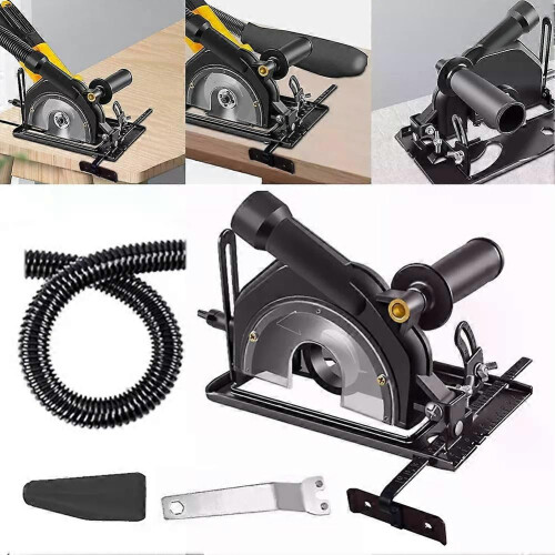 Convertisseur de meuleuse d'angle manuelle en support de meuleuse de coupe, support de rainurage de
