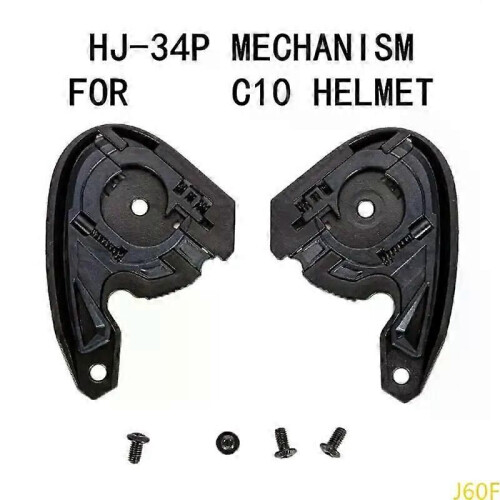 J60F Adjustable Motorcycle Helmets Bottom Support Mounting Base for HJC C10 Model Skiing Skateboarding 2