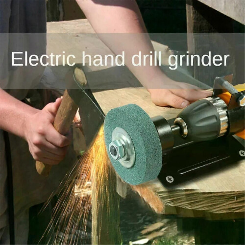 Perceuse électrique manuelle pour meuleuse, ponceuse, tête de conversion, meule, polissage 1