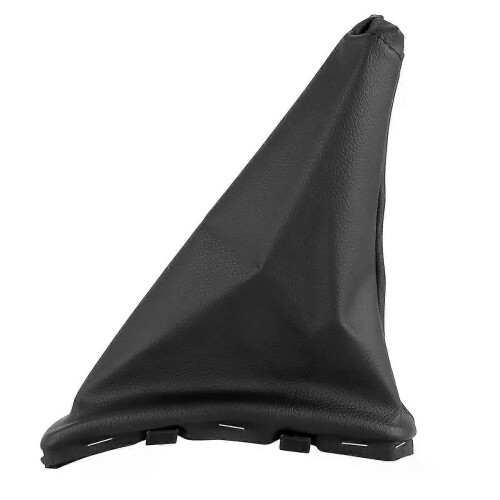 Handbroms Damask Kåpa Handbroms Boot Black PU Läder till Chevrolet Spark 1