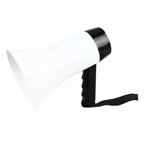 Mégaphone portable rechargeable, support d'enregistrement, mégaphone portable pour la diffusion 2