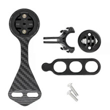 Soporte para computadora de manillar de bicicleta de fibra de carbono negra para F12 F MOST Soporte