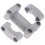 Styre / Monteringsklämmor Risers Adapter 22mm Universal Motorcykel CNC Material 5