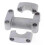 Styre / Monteringsklämmor Risers Adapter 22mm Universal Motorcykel CNC Material 2