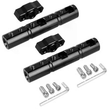 Stuurverlenger van aluminiumlegering voor fiets- en motoraccessoires Multifunctionele verlenger