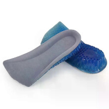 Wabenförmiges 3 cm großes Silikongel-Fersenpolster zur Stoßdämpfung, Plantarfasziitis-Schmerzlinderung,