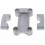 Styre / Monteringsklämmor Risers Adapter 22mm Universal Motorcykel CNC Material 4