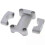 Styre / Monteringsklämmor Risers Adapter 22mm Universal Motorcykel CNC Material 3