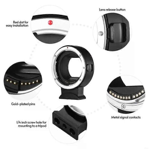K32C EF-EOS R-vattingadapterring voor EF/EF-S naar R RF-vattinglensadapterring 2