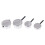 HOT 4Pcs 1:12 Mini Metal Pots And Pans Mini Simulation Kitchen Decoration Miniature Silver Soup Pan 4