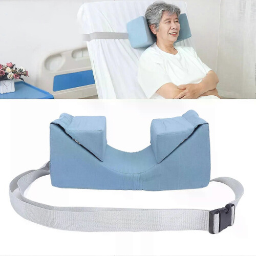 Head Wedge Positioning Pillow Sleeping Neck Stabilizer Pillow Face Up Pillow Stable Support Adjustable