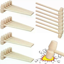 Heißer Verkauf Mini Holzhammer Naturholz Schlägel zum Knacken von Schokolade Nüsse Hummer Krabben Meeresfrüchte