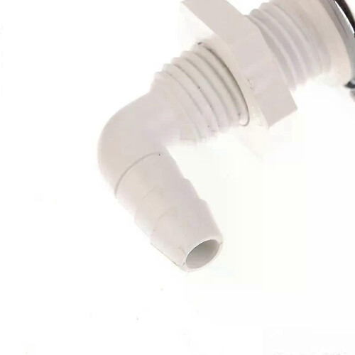 Buse à air pour jacuzzi, surface chromée, non métallique, avec base blanche, accessoires pour baignoire 2