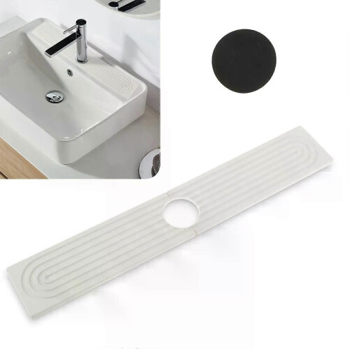 Protector contra salpicaduras para fregadero de cocina, protector contra salpicaduras de diatomita para
