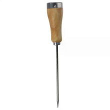 Eispickel, Eisbrecher, Eiskegel mit Holzgriff, Eispickel-Zerkleinerer, Eispickel, Holzgriff für die