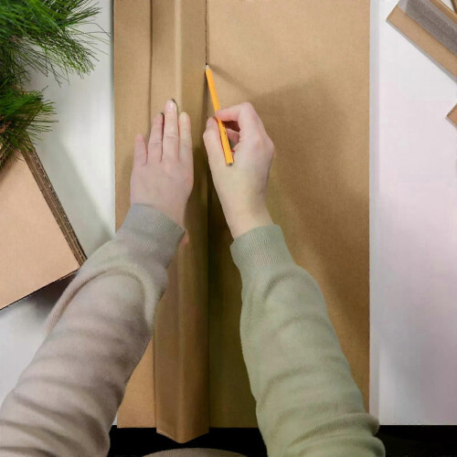 Large Size Paper Roll Corrugated Cardboard Sheets Wrapping Material Craft Projects Diy Supplies Mailers 1