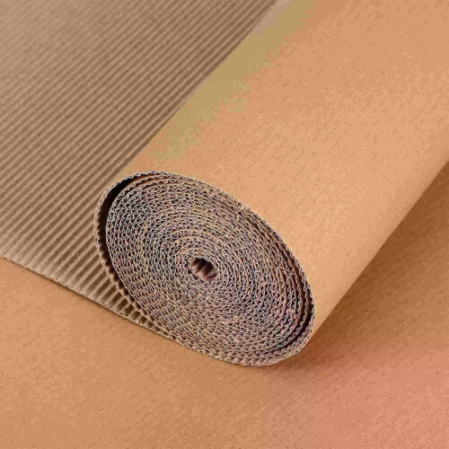 Large Size Paper Roll Corrugated Cardboard Sheets Wrapping Material Craft Projects Diy Supplies Mailers