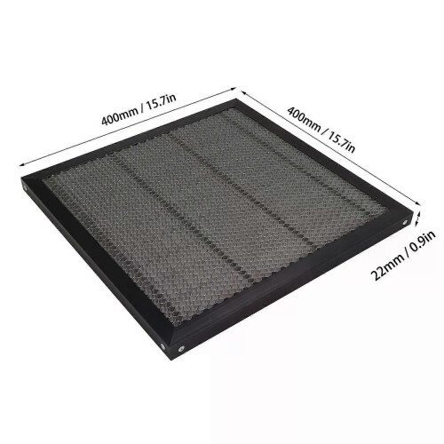 Plateforme de découpe laser en alliage d'aluminium, table de travail à lit laser, conception en maille 2
