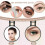 Magnifying Mirror Hand Mirror with Handle Double Sided Hand Mirror with 30X/1X Magnification Travel 5