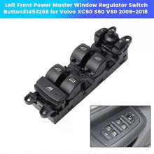 Schakelaar voor linker voorste elektrische raambediening 31453266 voor Volvo XC60 S60 2009- LHD raambediening