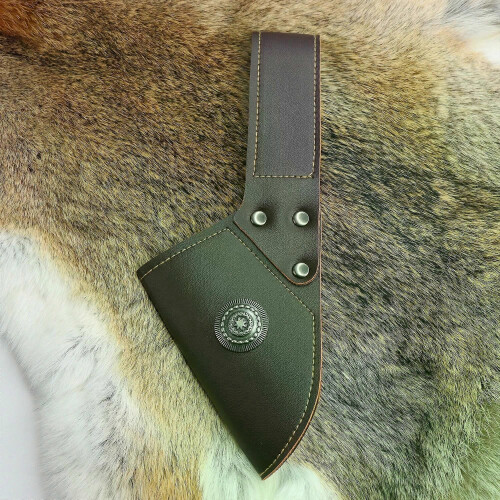 Mittelalterliche Kunstleder-Ritterschwertscheide, Wikinger-Ritter, Ledermesserhalter, Halloween, Cosplay, 2