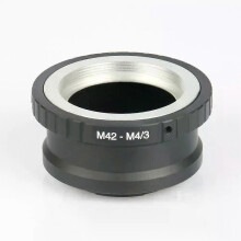 Lensadapterring M42-M4/3 voor Takumar M42-lens en Micro 4/3 M4/3-vatting voor Olympus Panasonic M42-M4/3