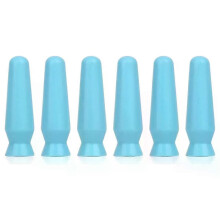 Linsenentferner und -einsetzer, Vent Free Contacts für harte Kontaktlinsen und künstliche Augen, 6 Stück