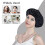 Gorros de ducha con forro, gorro de ducha grande de triple capa para mujer, gorros de ducha reutilizables 2