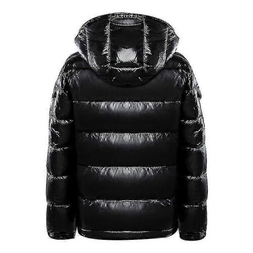 Mens Hooded Shiny Down Jacket Winter Coats 1