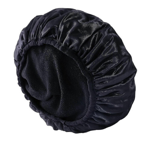 Gorros de ducha con forro, gorro de ducha grande de triple capa para mujer, gorros de ducha reutilizables