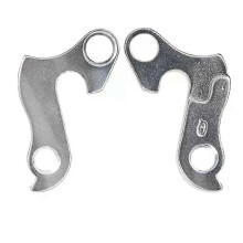 Dado di ricambio per adattatore per cambio bici in argento, per montaggio su gancio robusto in metallo,