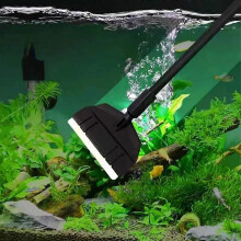 Leichtgewichtige Aquarium Algenentferner Schaberklinge Aquarium Wasserpflanze Gras Reinigungswerkzeuge