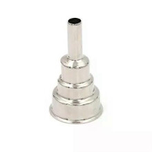 Metalen ronde spuitmond 9 mm voor 33 mm 1600W, 1800W en 2000W heteluchtpistolen, geschikt voor Steinel