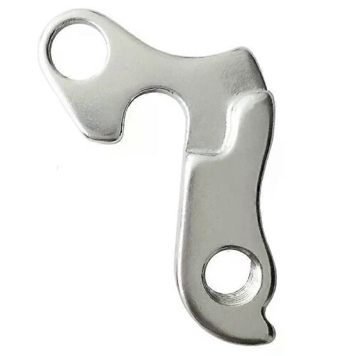 Metallväxel Robust hängare montering Silver Cykelväxeladapter Delar Mutterbyte Cykelcykel 2