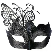 Metal Iron Butterfly Masquerade Mask Halloween Carnival Easter Show Party Luxury Mask Sexy Women Nightclub