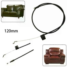 Metalen relaxfauteuil, bank, handgreep, kabel, bank, ontgrendelingshendel, 12 cm, voor thuismeubilair