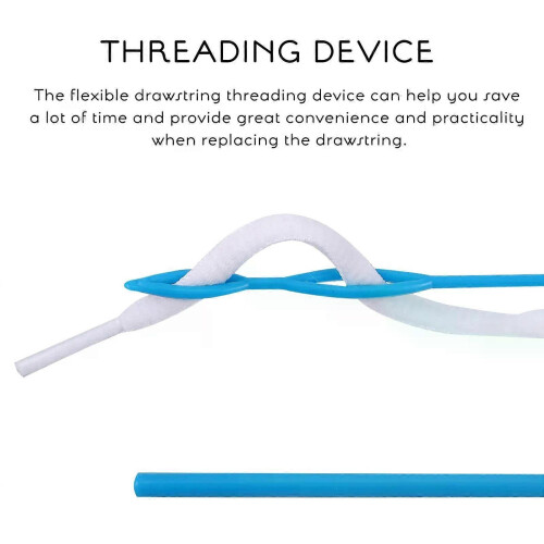 Loop Turner Beading Tool Hook Belt Sewing Drawstring Threader For Pants Stainless Steel Threaders Beads 1