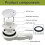 Siphon de douche bas de remplacement pour bac de salle de bain, siphon de vidange pour base de douche, 4