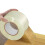 Geräuscharmes, geräuscharmes, transparentes Packband, E-Commerce-Expressversand, geräuscharmes Dichtungsband, 1