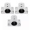 Lot 3 Premium Stainless Steel Boat Hand Rail Fitting 1inch Rectangle Base Hardware 2
