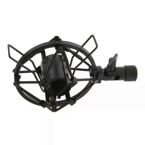 Minikondensatormikrofon Shock Mount Stand Holder Clip för Handheld Stage Mic 1