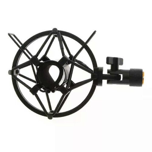 Minikondensatormikrofon Shock Mount Stand Holder Clip för Handheld Stage Mic 2
